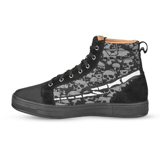 Slayer Canvas Skulls Riding Shoes 5