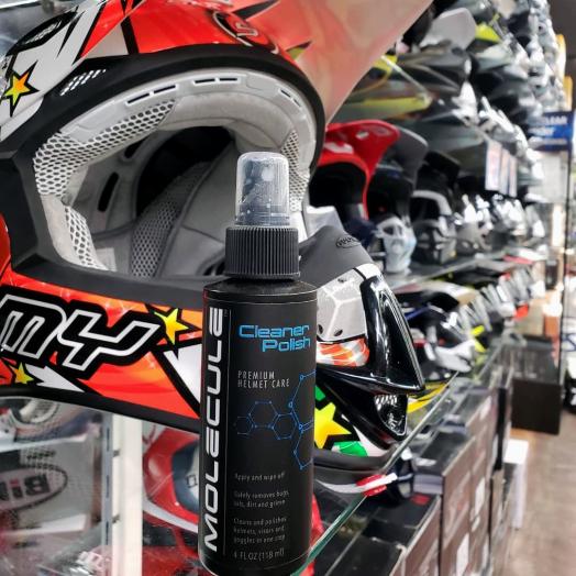 Helmet Cleaner & Polish 4 oz Sprayer 6