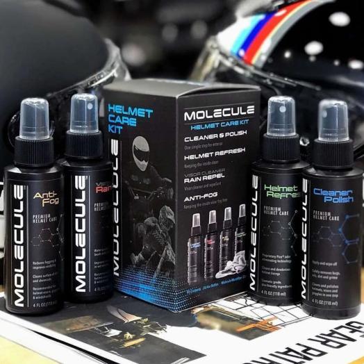 Helmet Care Kit (4 Bottles) 4 OZ 8