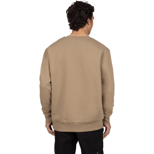 Mitered Cotton Crewneck Sweatshirt 5