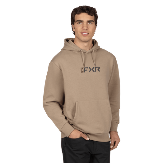 Mitered Cotton Pullover Hoodie 9