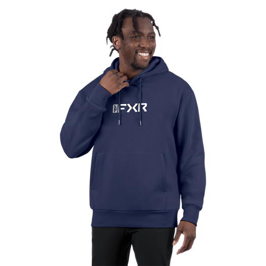 Mitered Cotton Pullover Hoodie 5