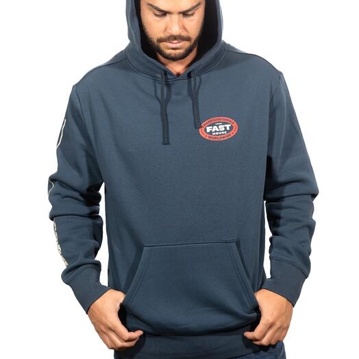 Petrol Hooded Pullover 2