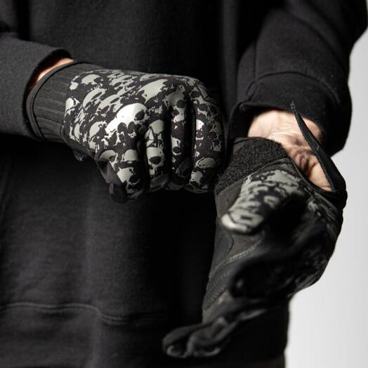 Standard Issue Skull Gloves 8