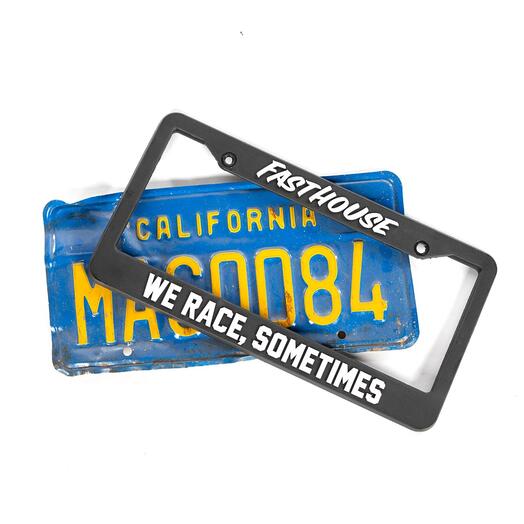 We Race License Plate Frame 3