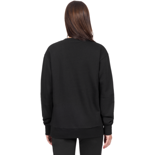 Women's Mitered Cotton Crewneck Sweatshirt 5