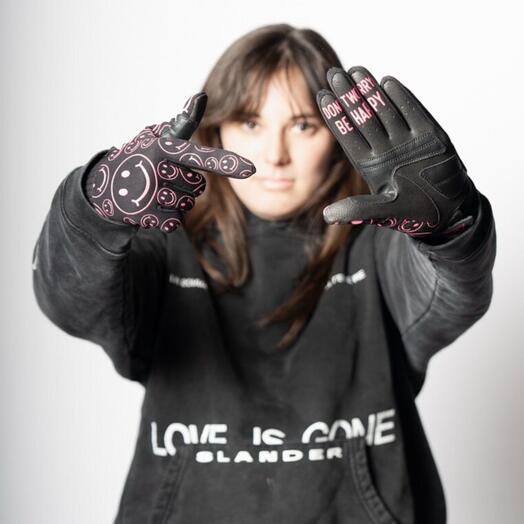 Women's Standard Issue Happy Faces Gloves 9