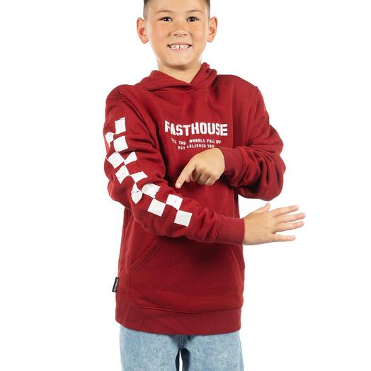 Youth Torn Hooded Pullover 4