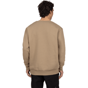 Mitered Cotton Crewneck Sweatshirt 5 Thumbnail
