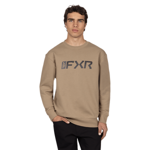 Mitered Cotton Crewneck Sweatshirt 4 Thumbnail