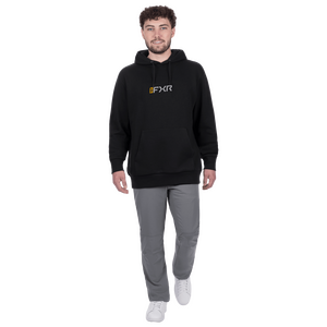 Mitered Cotton Pullover Hoodie 16 Thumbnail