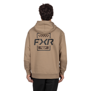 Mitered Cotton Pullover Hoodie 10 Thumbnail