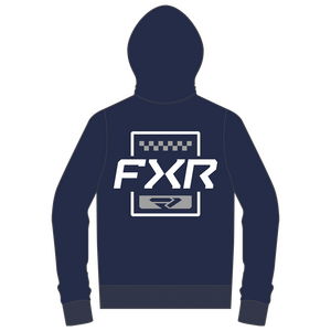Mitered Cotton Pullover Hoodie 4 Thumbnail