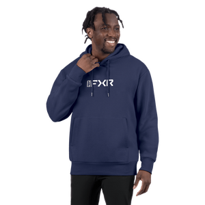 Mitered Cotton Pullover Hoodie 5 Thumbnail