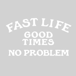 No Problem Die Cut Sticker 2 Thumbnail