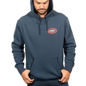 Petrol Hooded Pullover 2 Thumbnail