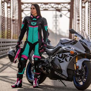 Revo Sport Air Women's 1-Piece Leather Suit 12 Thumbnail