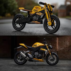 Triumph Speed Triple 1200 RS Balance Bike 10 Thumbnail