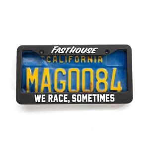 We Race License Plate Frame 4 Thumbnail