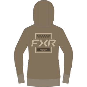 Women's Mitered Cotton Pullover Hoodie 7 Thumbnail