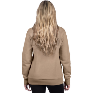 Women's Mitered Cotton Crewneck Sweatshirt 8 Thumbnail