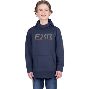 Youth Hydrogen Tech Pullover Hoodie 4 Thumbnail