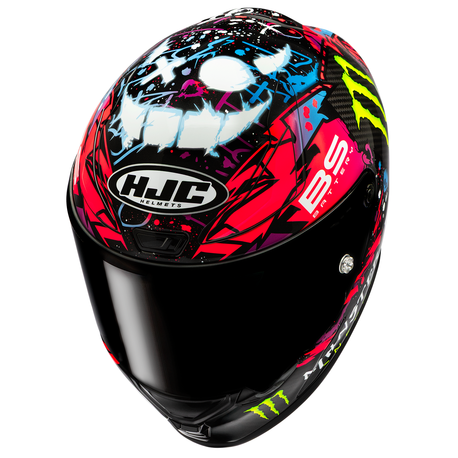 HJC RPHA 1N V2 CARBON DIABLO Mサイズ HJC RPHA 1N 2 Carbon Funky Diablo - Helmet House