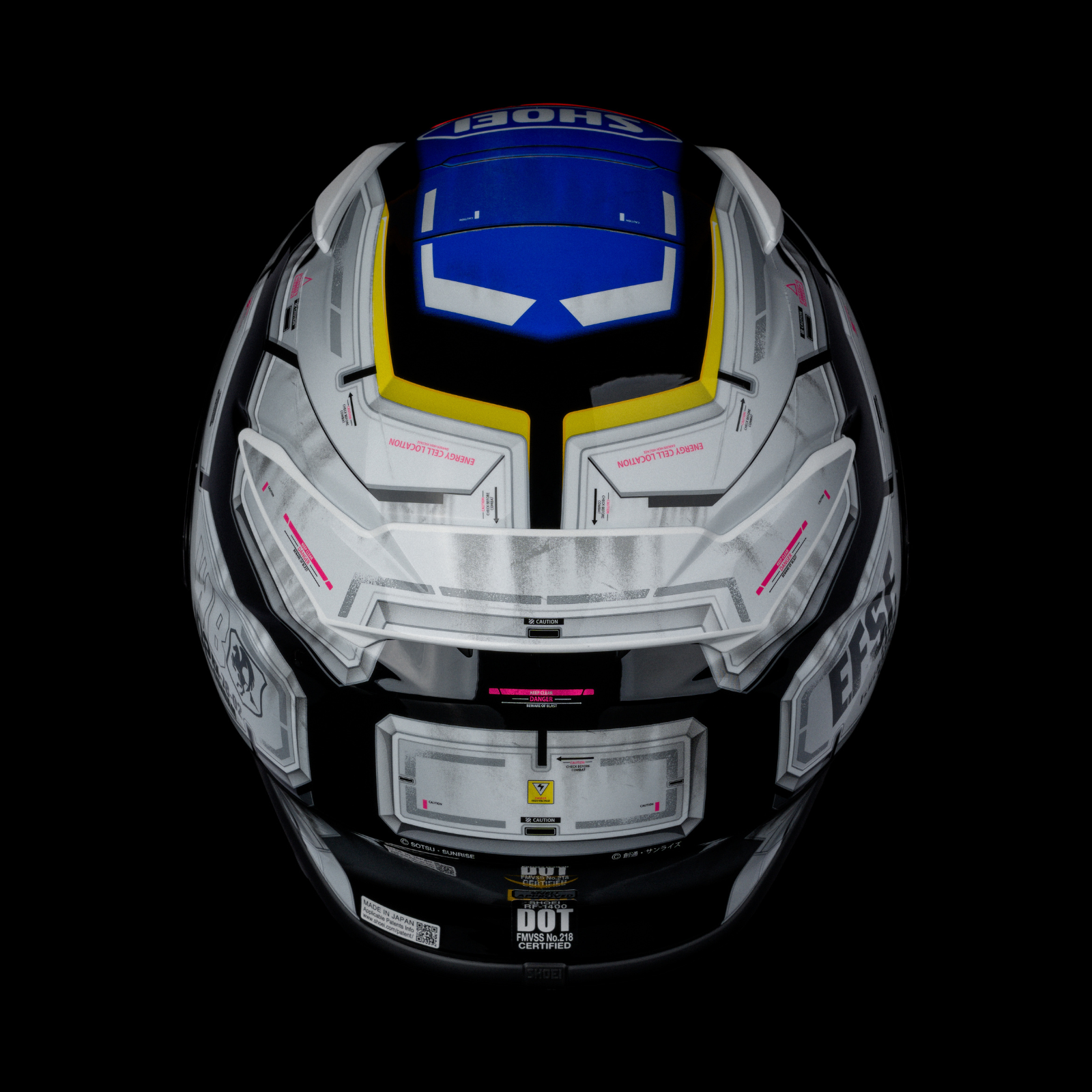 SHOEI RF-1400 RX-78-02 Gundam – SHOEI® Helmets USA