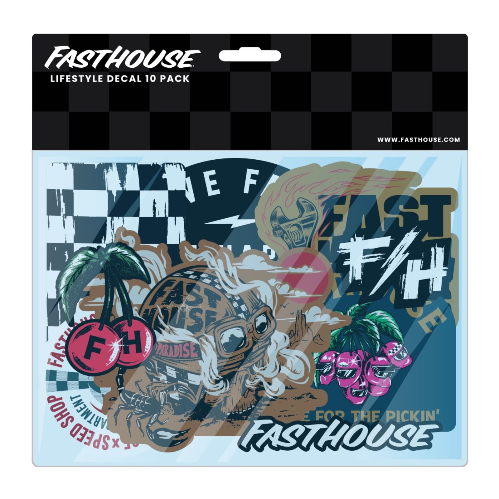 FastHouse Fall '25 Decal 10 Pack