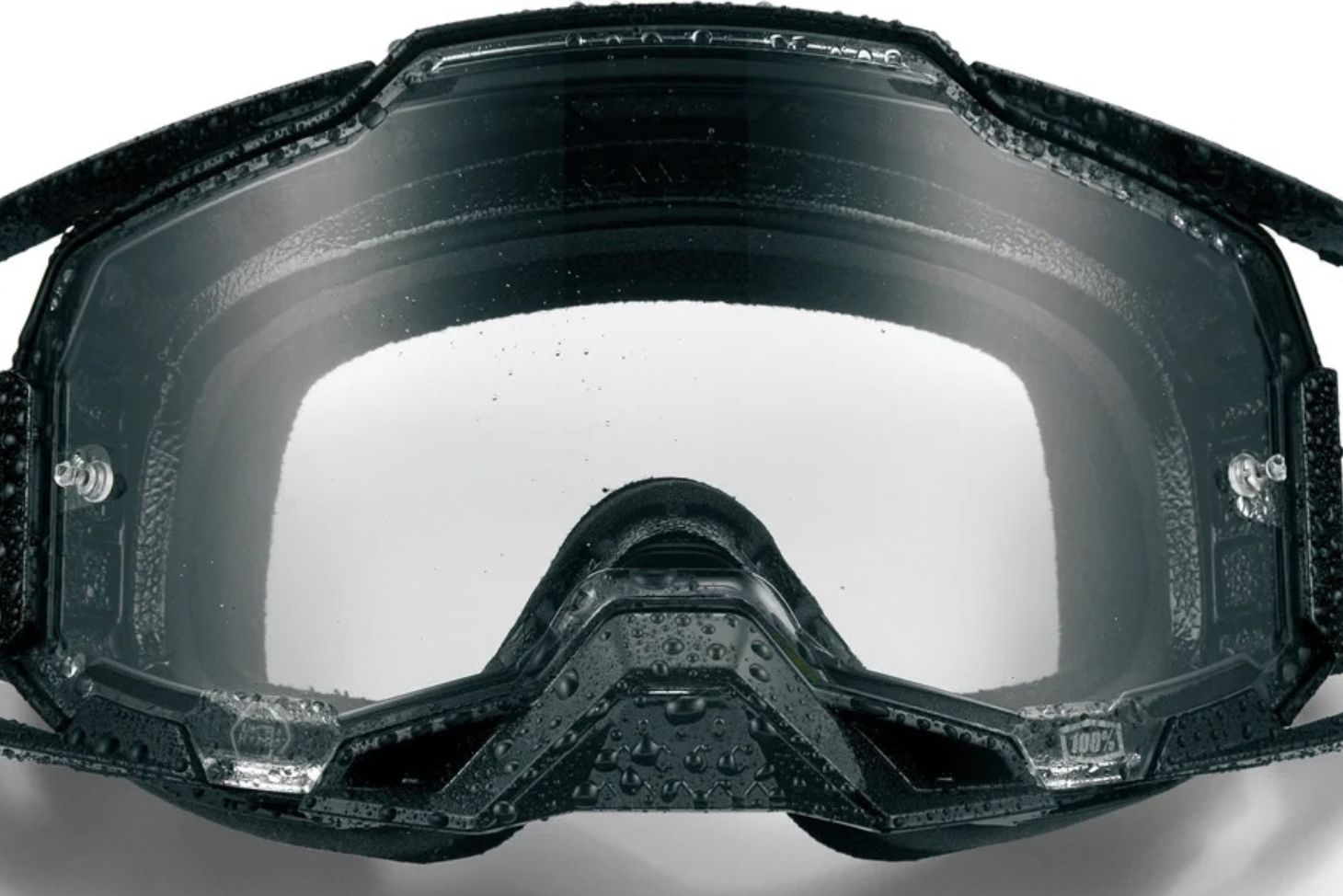 Ultra Hydro+ lens demonstrating water repellency