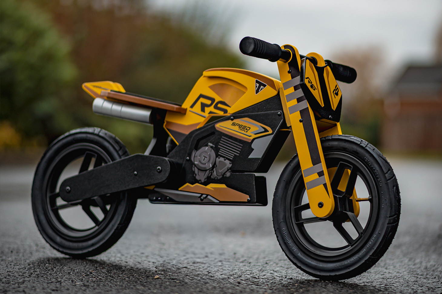 Kiddimoto motorcycle inspired balance bike