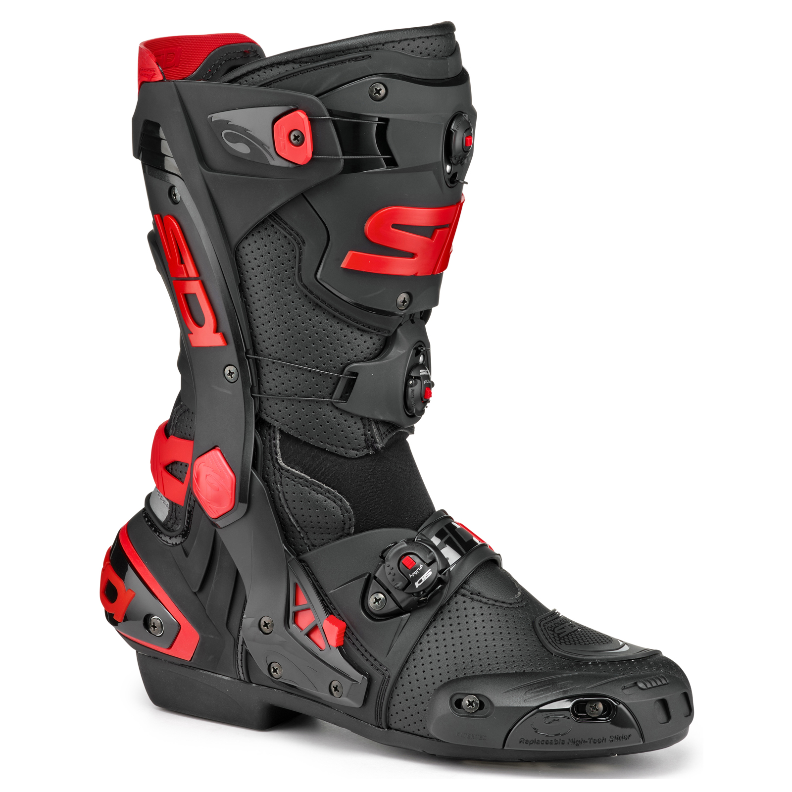 Sidi Rex Air Boots Black/Red EU 43 (2001-0101-43)