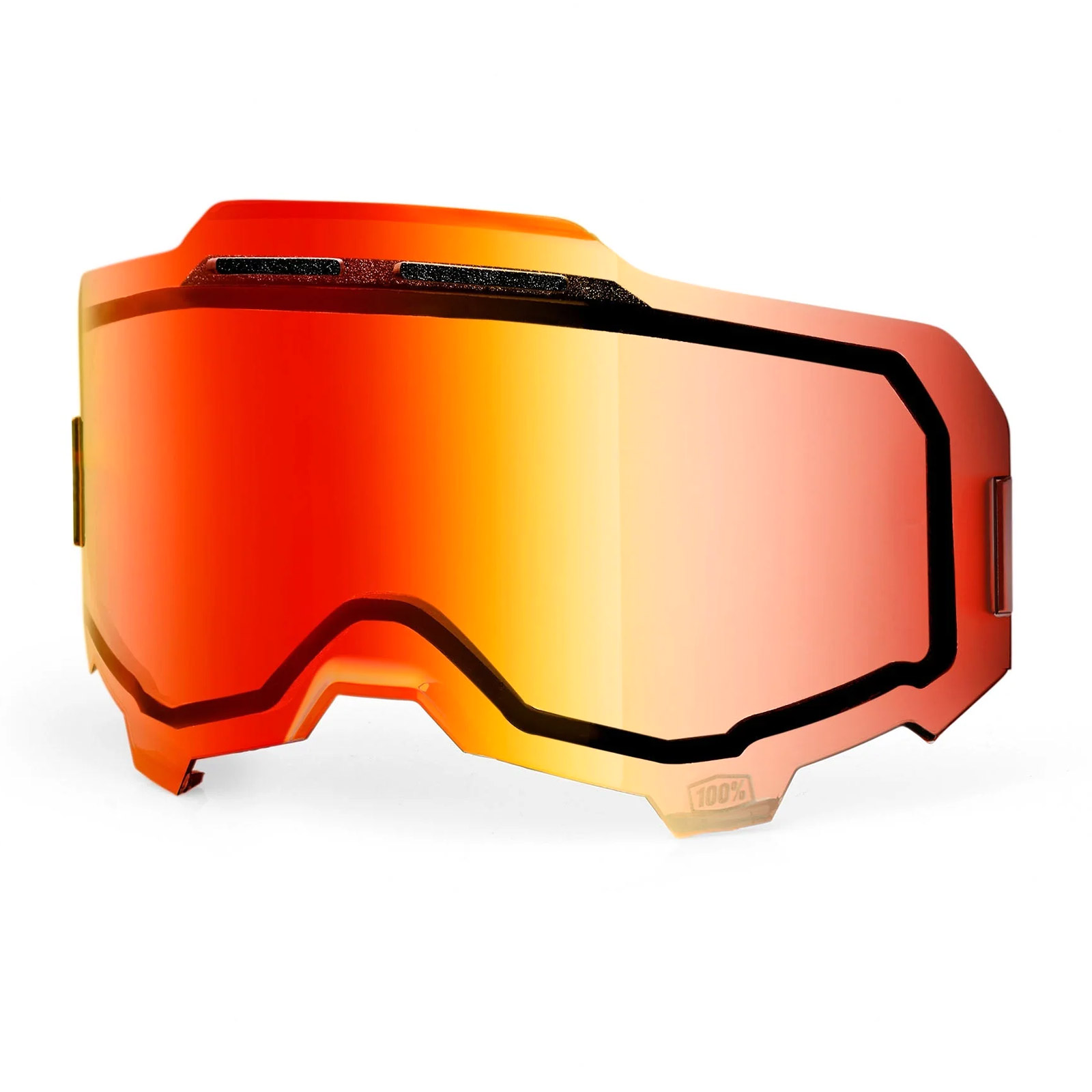 100% Armega / ARmatic Replacement Dual Pane Vented Lens - Mirrored