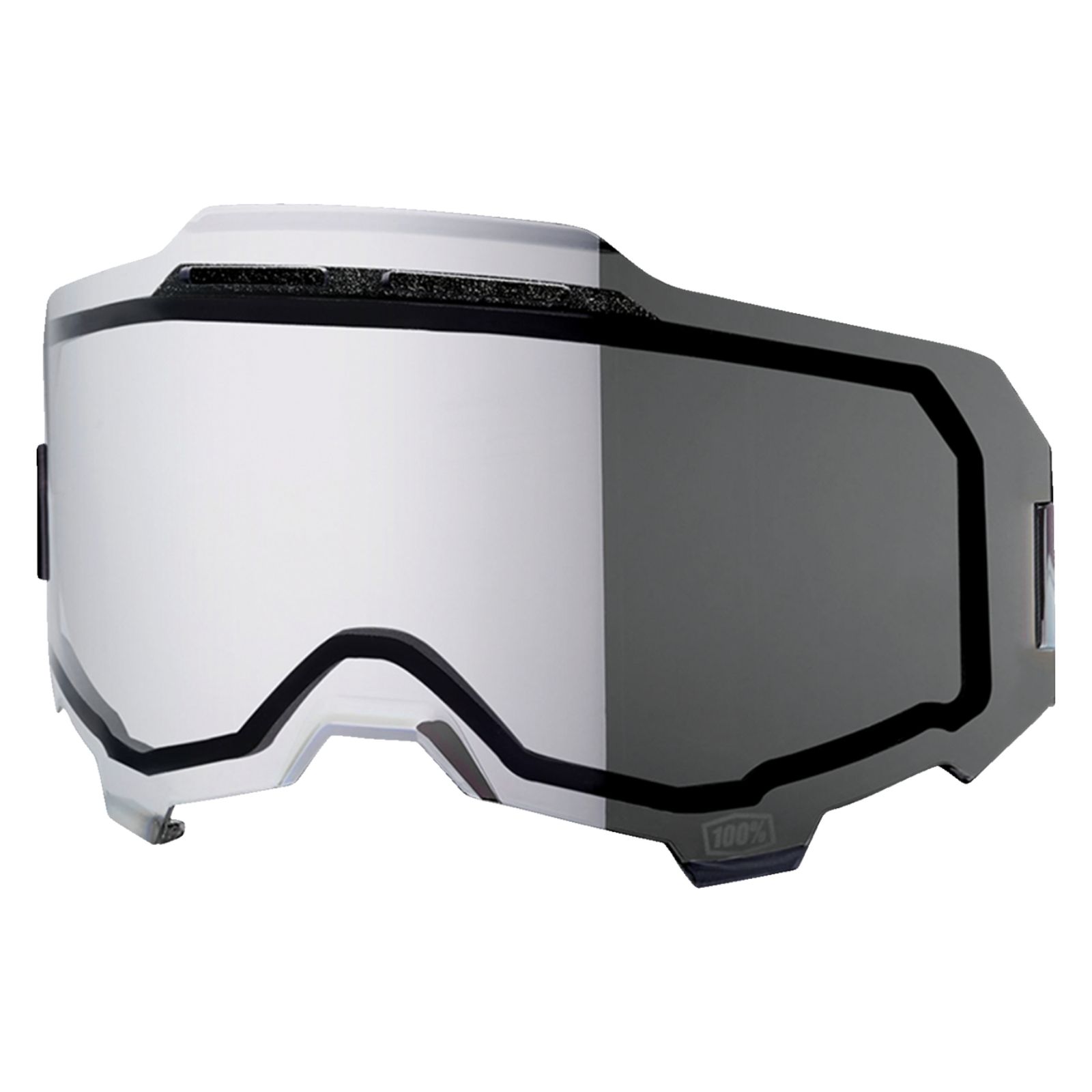 100% Armega / ARmatic Replacement Dual Pane Vented Lens - Mirrored