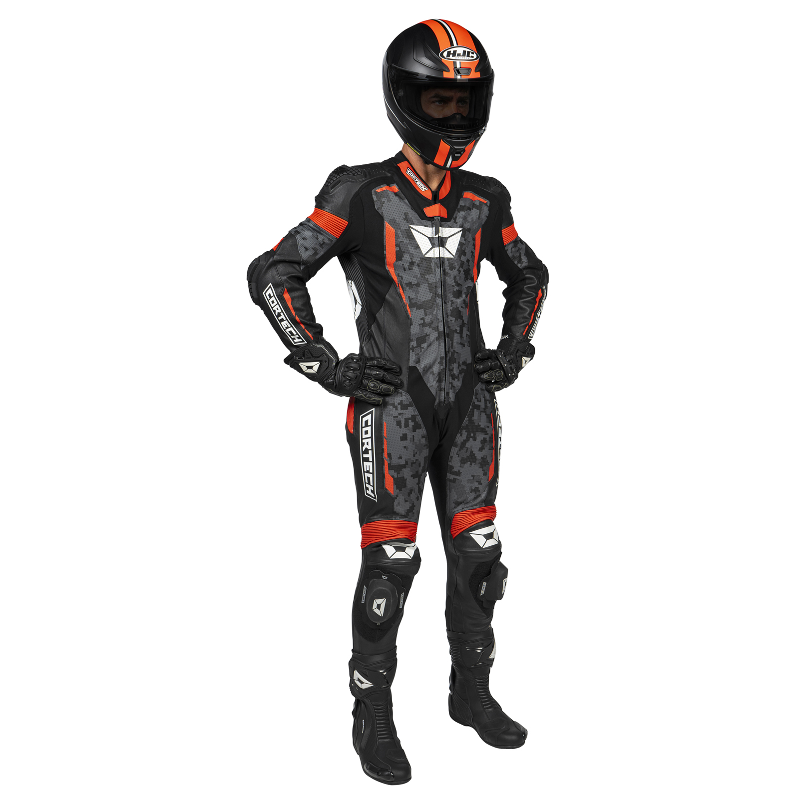 Cortech Sector Pro Air 1-Piece Suit Camo/Red Medium (8870-0103-05)