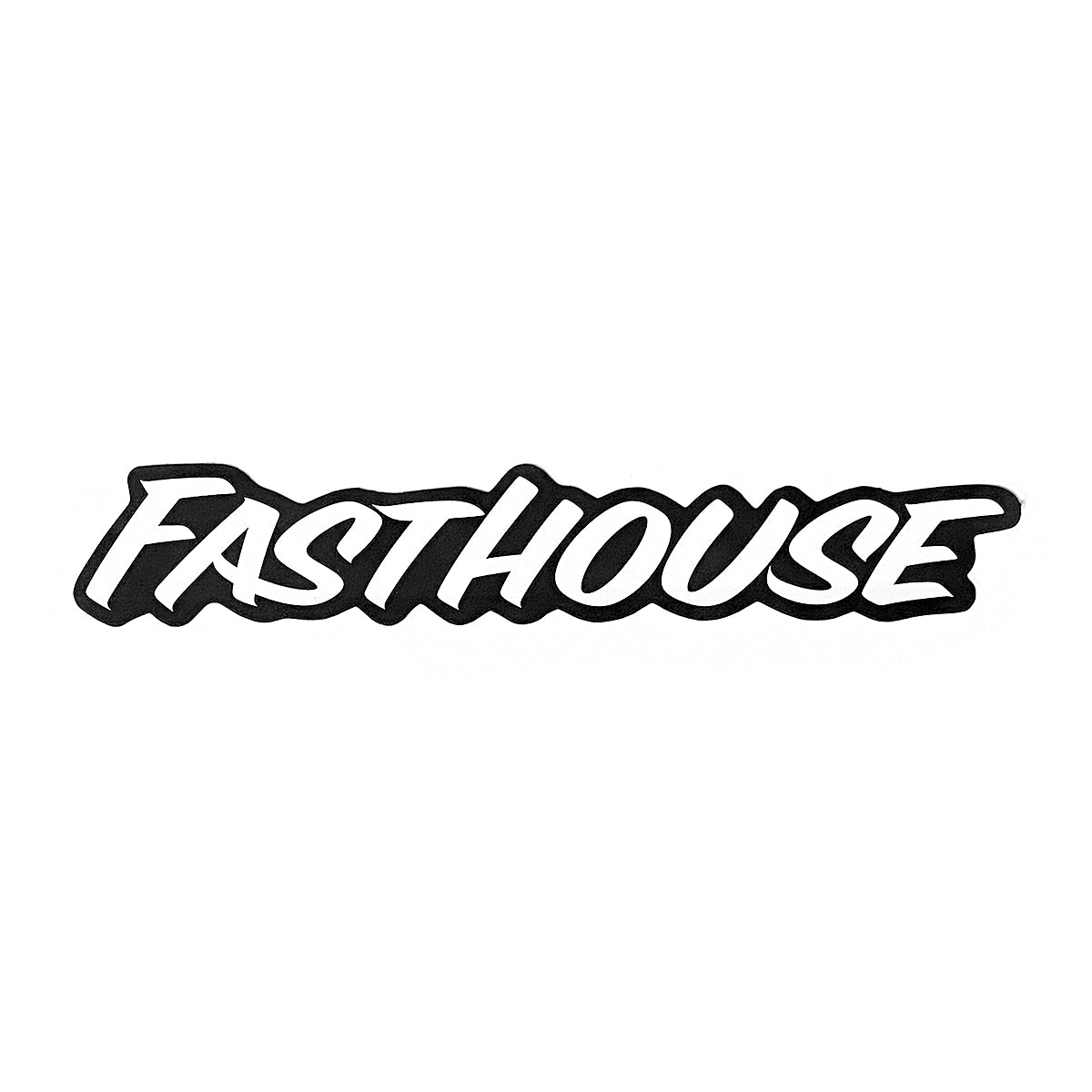 FastHouse Black Logo Sticker