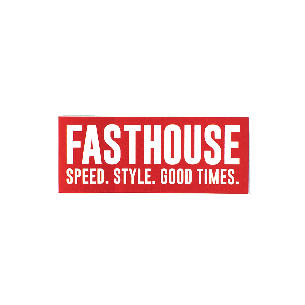 FastHouse Red Good Times Sticker