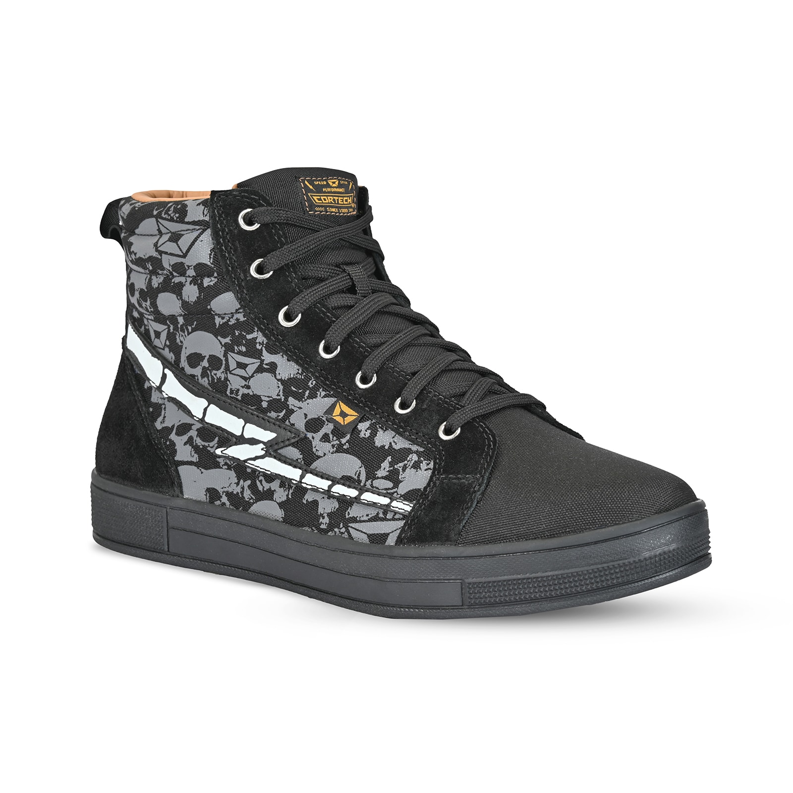 CORTECH Slayer Canvas Skulls Riding Shoes