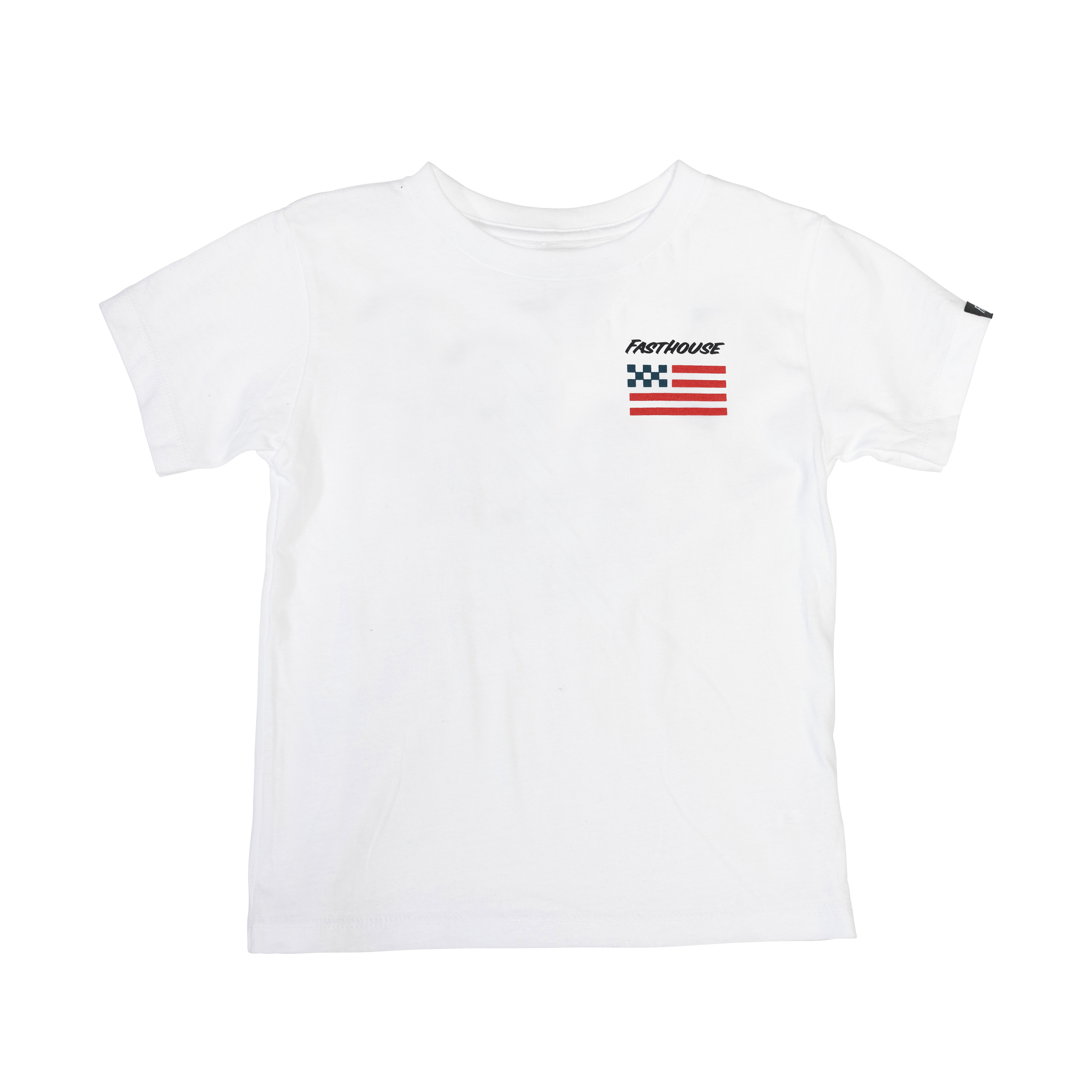 FastHouse TODDLR LIBERTY SS TEE WHT 