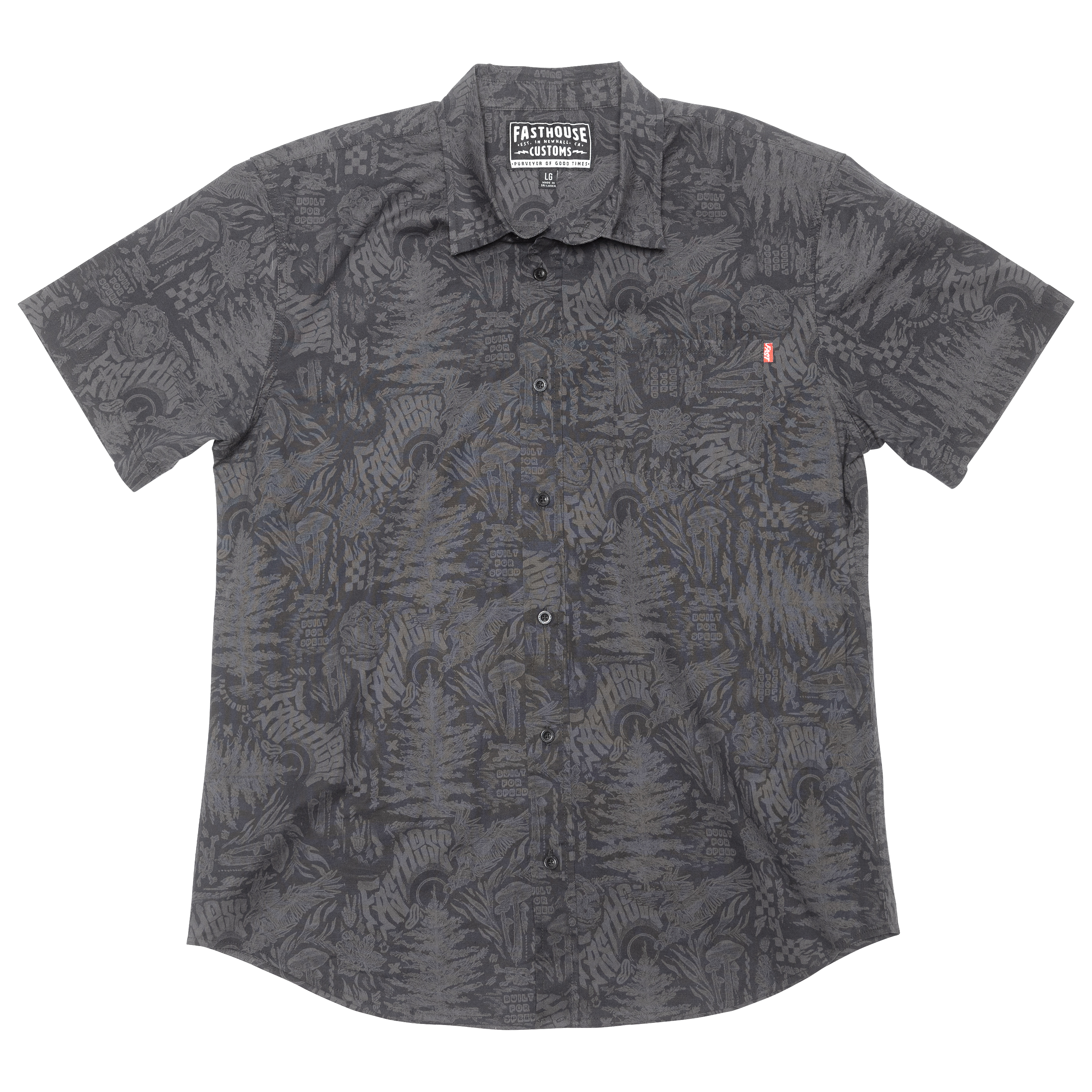 FastHouse Tomahawk SS Button Up Shirt