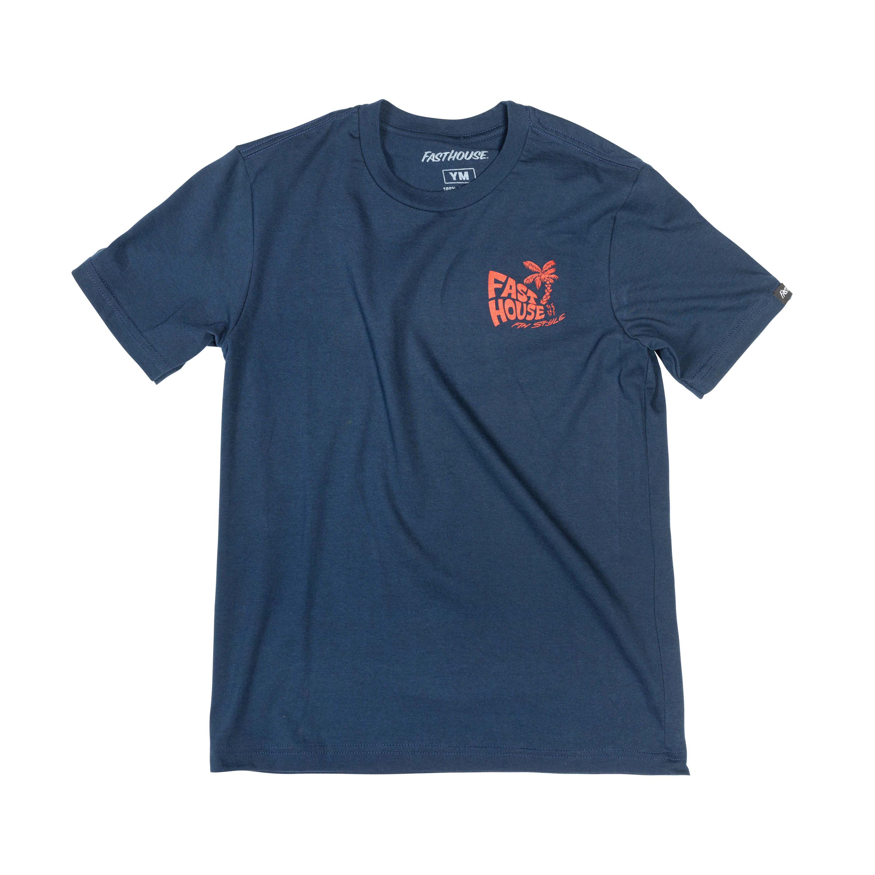 FastHouse YTH EXPLORER SS TEE  NVY 