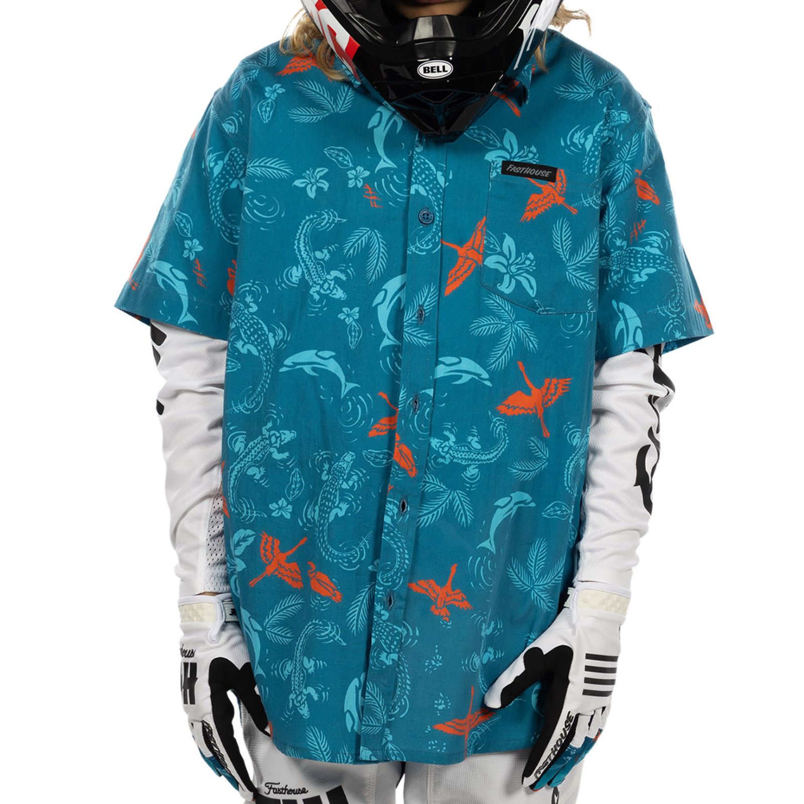 FastHouse Youth TB Island Hopper Hawaiian Shirt