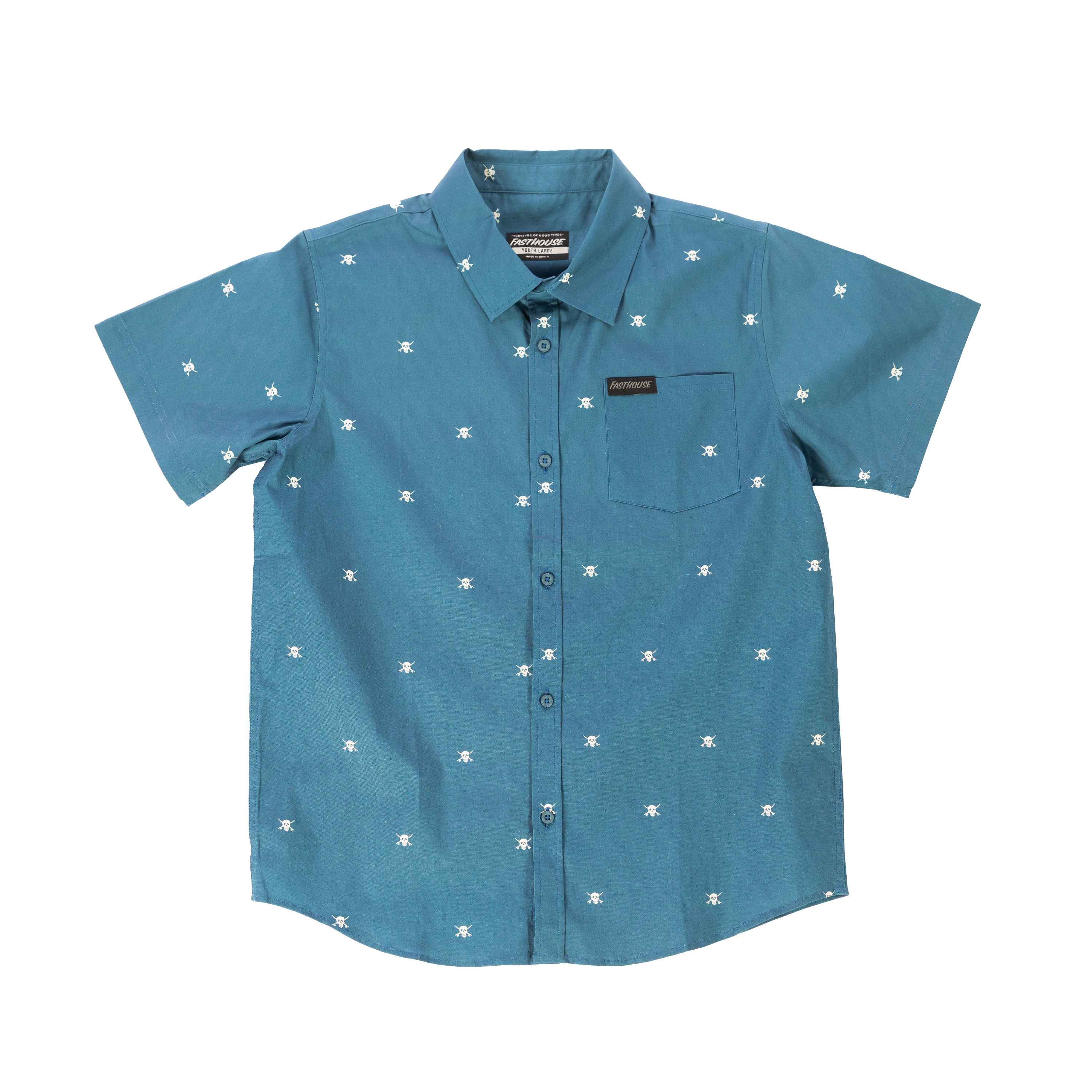FastHouse Youth Jasper SS Button-Up Shirt