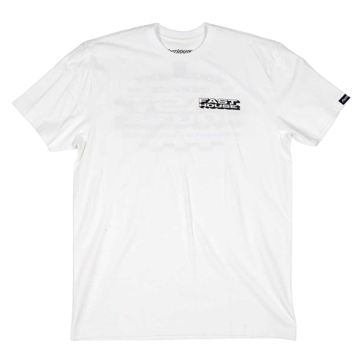 FastHouse MAINTENANCE TEE WHITE 