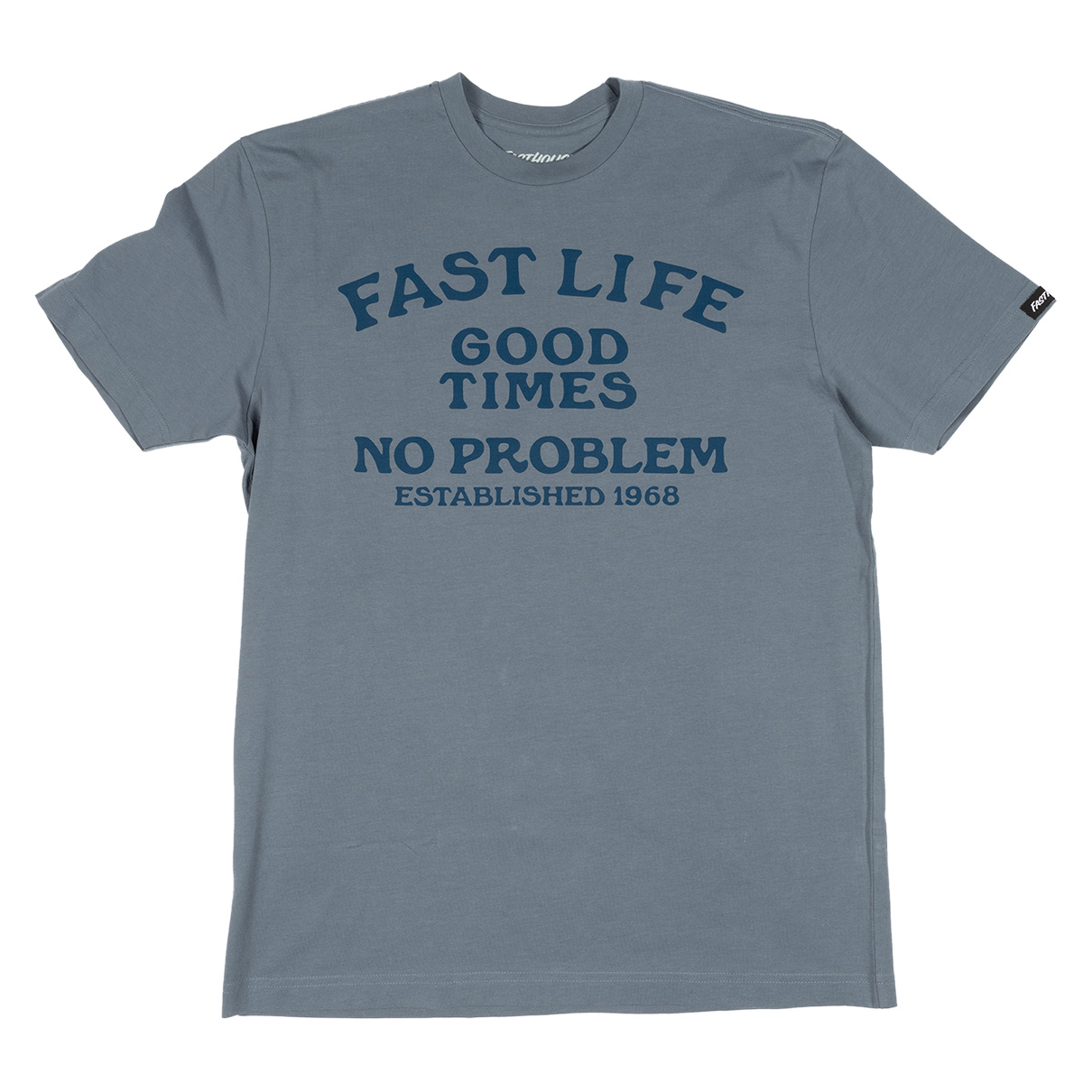 FastHouse NO PROMLEM TEE SPRUCE YEL 