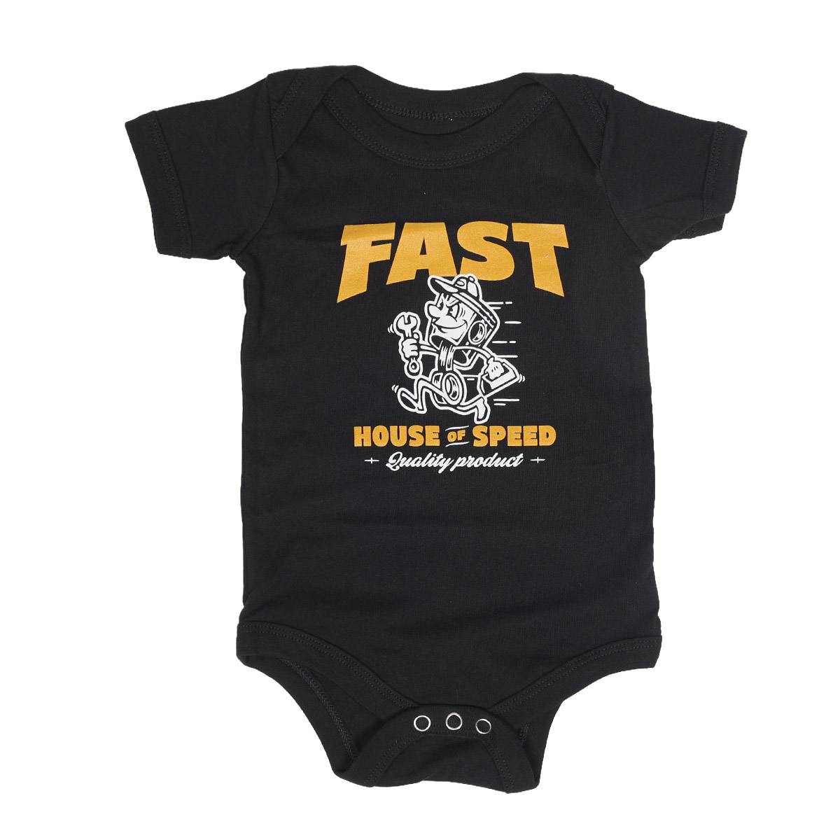 FastHouse INF RUNNER ONE BLK 3-6 MO
