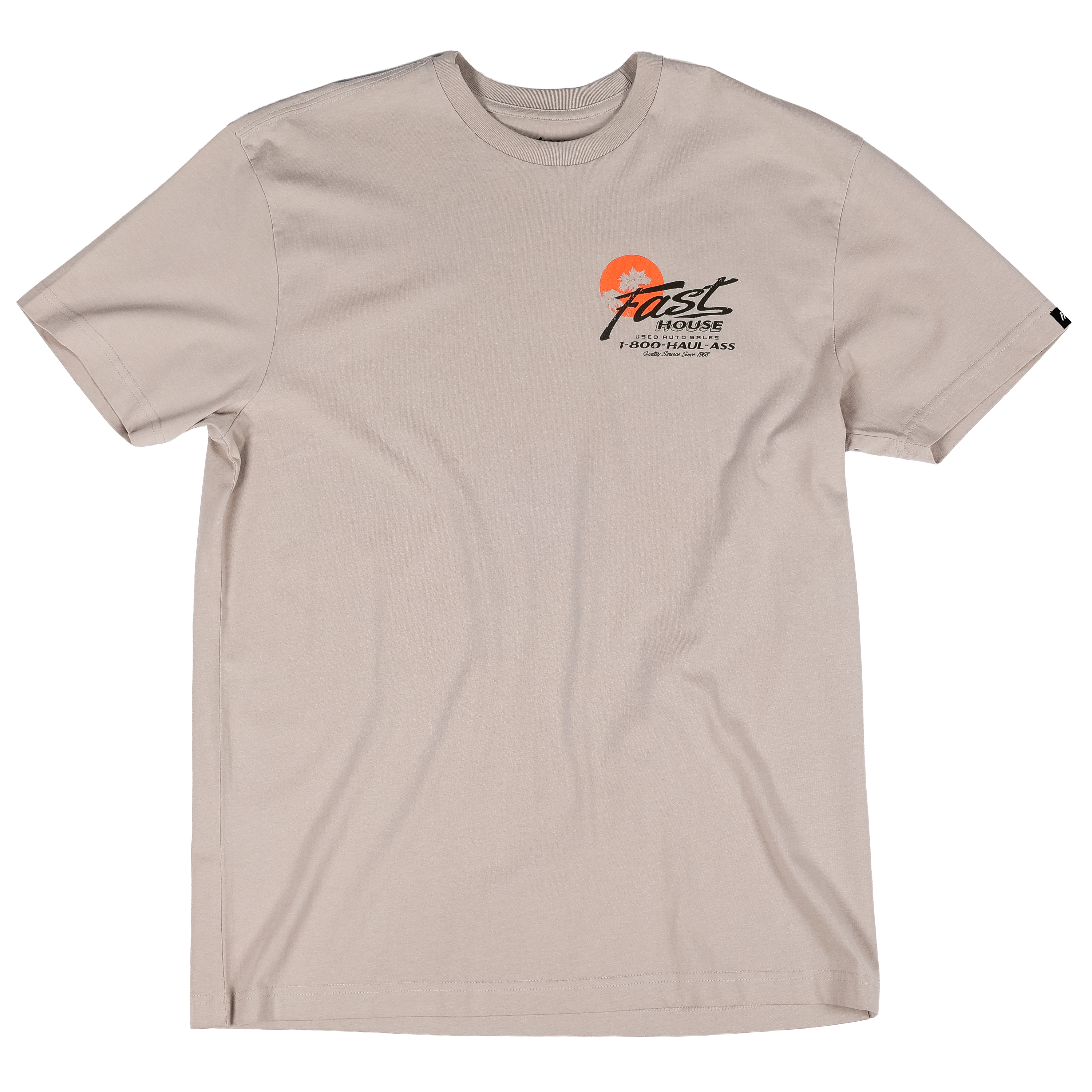 FastHouse SUNSET TEE LIGHT GRAY 