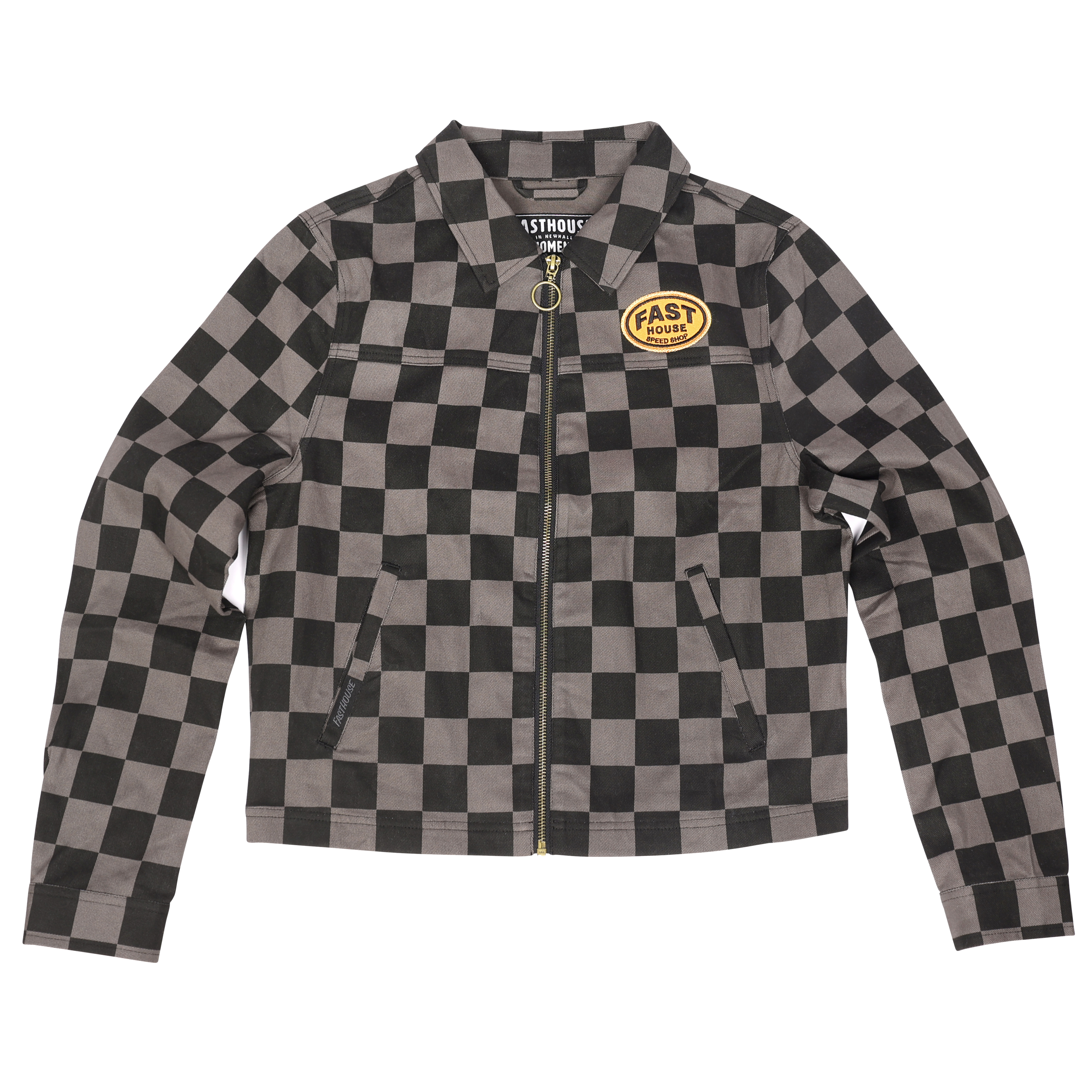 FastHouse WM DAISY JACKET BLK/GRY 2X